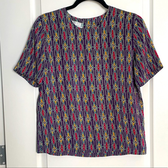 Vintage Silk Blouse - Picture 1 of 4